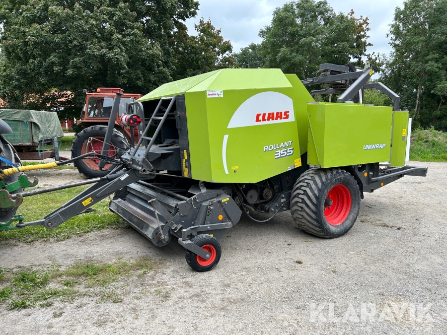 Rundballspress Claas Rollant 355