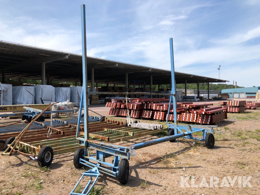 Vagn till väggmoduler  