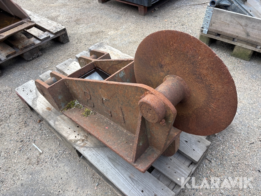 Asfaltsskärare med B20 fäste