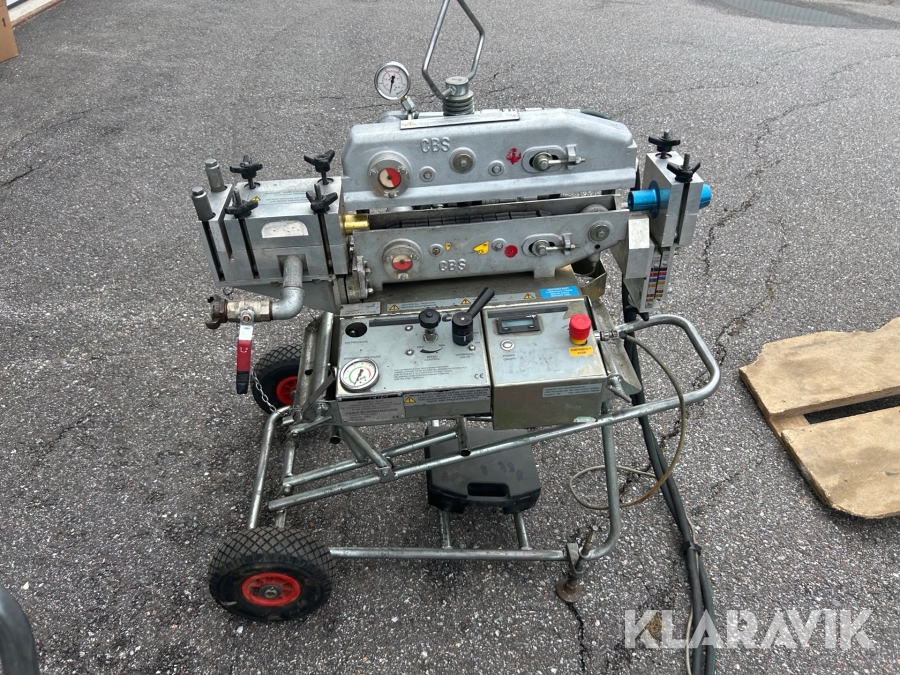 Fiberkabelblås med hydraulaggregat CBS C-1250