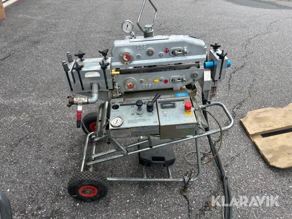 Fiberkabelblås med hydraulaggregat CBS C-1250