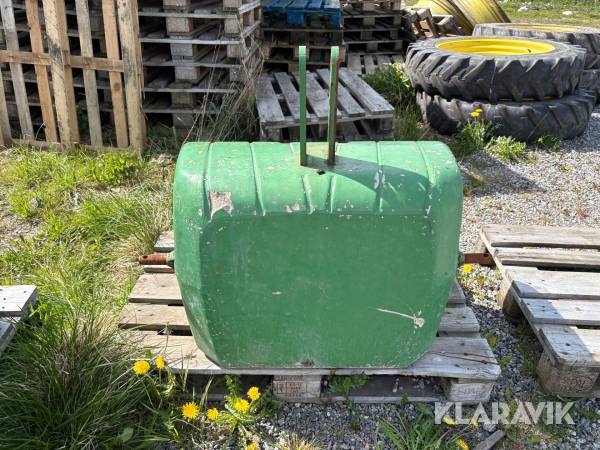 Frontvikt 650 kg