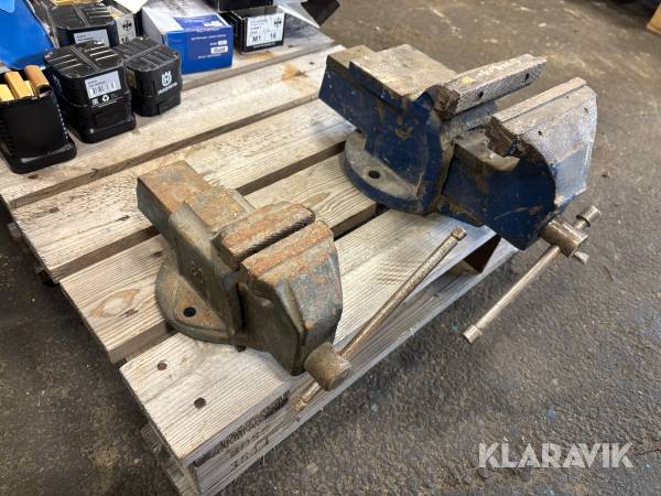 Skruvstäd / Skruvstycke - 2st