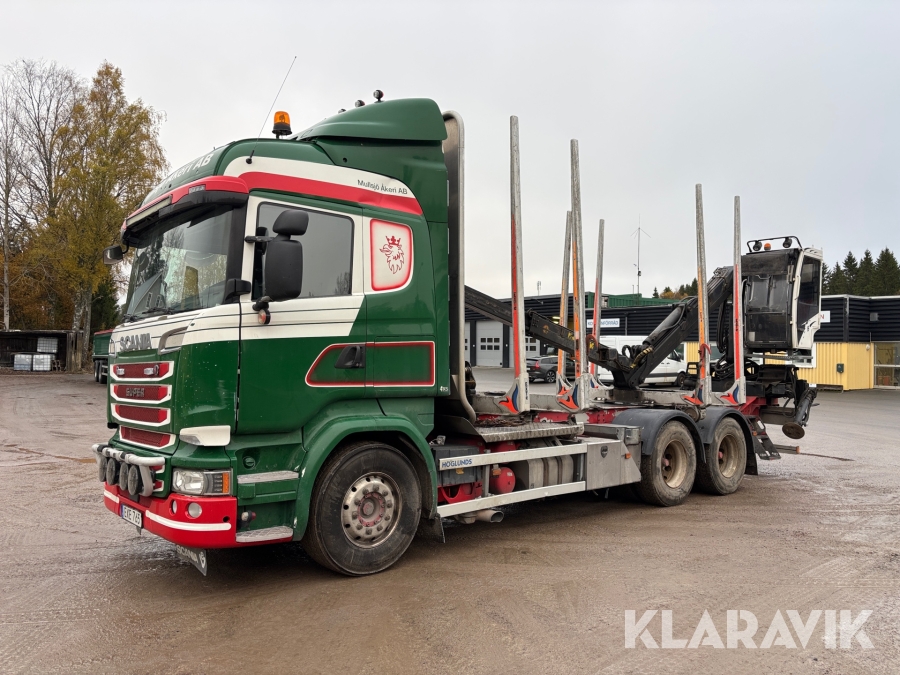 Timmerbil Scania R580 LB6X4