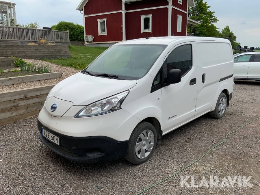 El skåpbil Nissan e-NV200 40kW