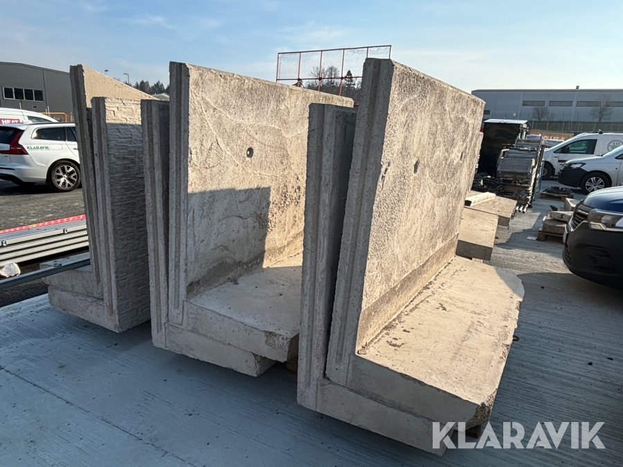 L-stöd 13 st i varierande storlek