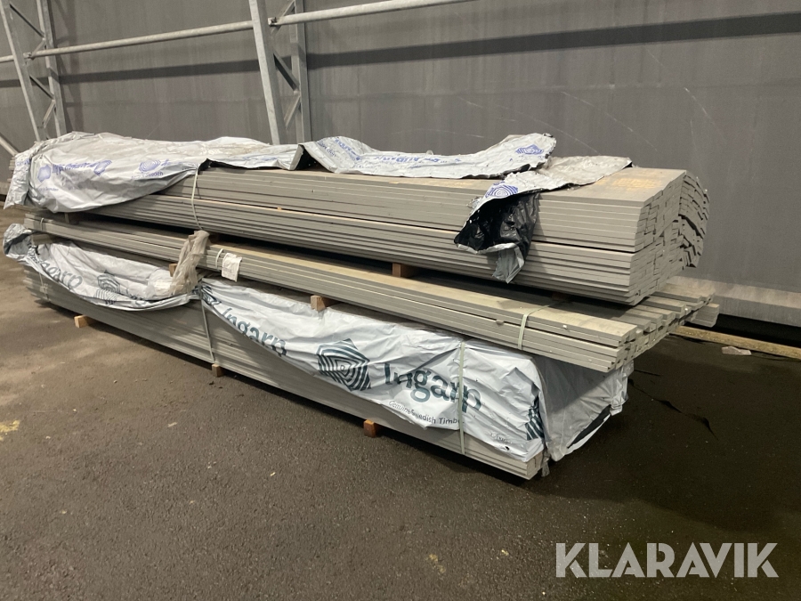 Ytterpanel Grå 22x70/105x4800mm