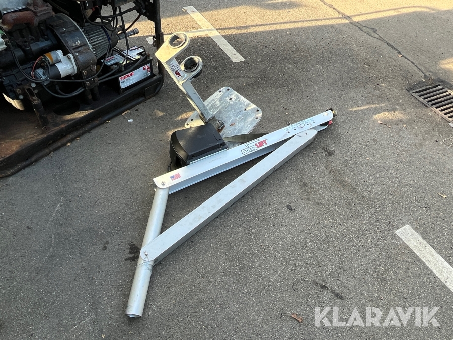 Kran Spitz lift med elektrisk vinsch