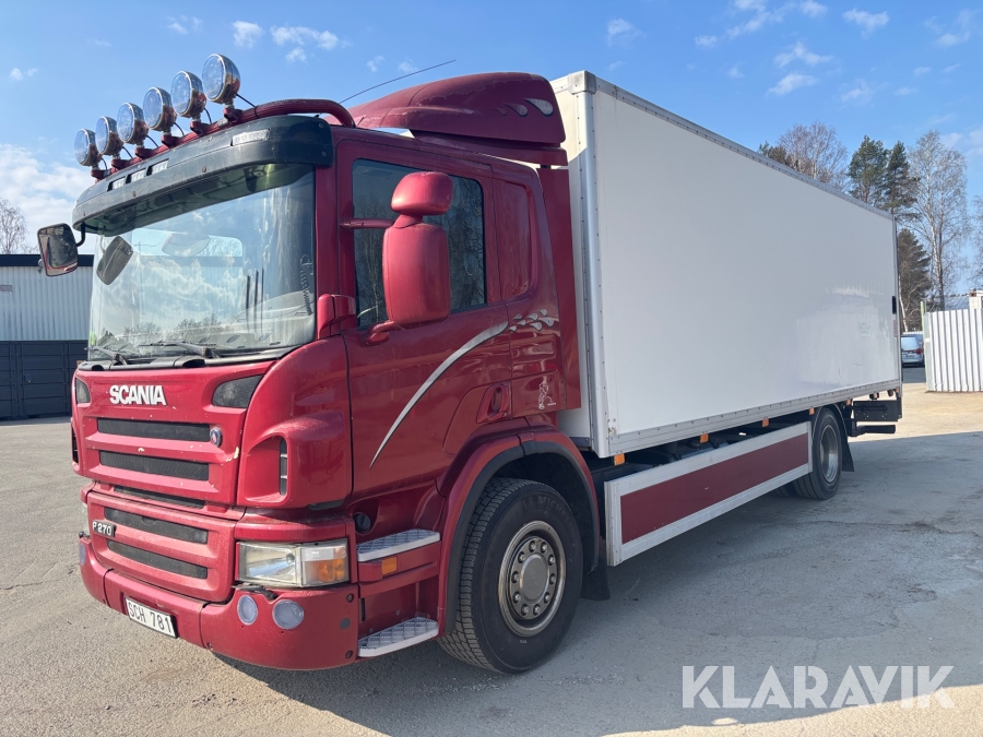 Lastbil Scania P270 nybesiktigad