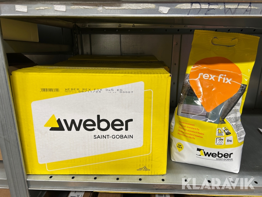 Rex fix Weber 10 st