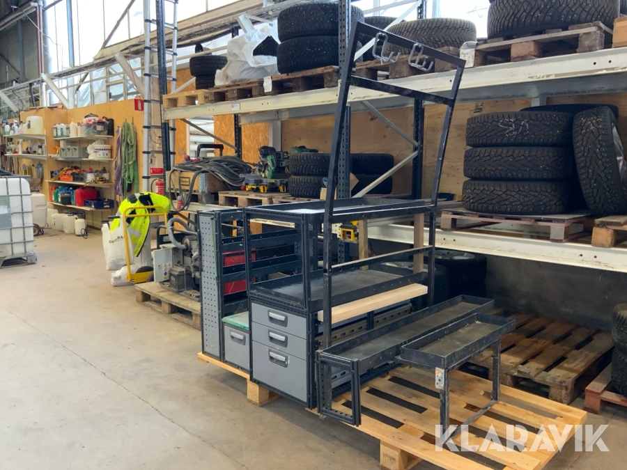 Verktygsinredning för skåpbil Modul System