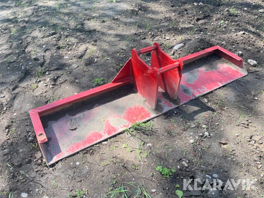 Planeringsbalk till grävmaskin S40