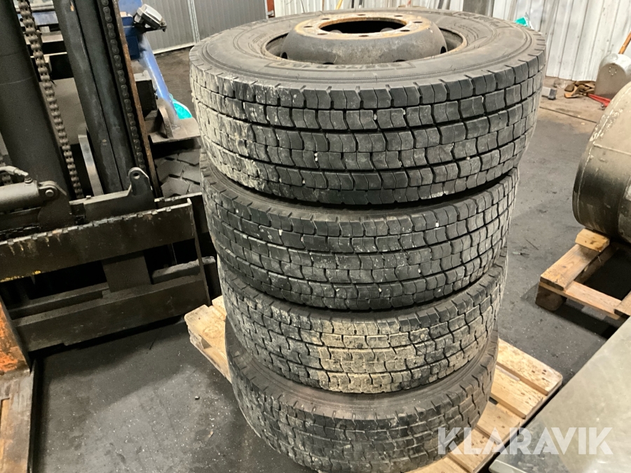 Lastbilsdäck Barum BD 200 Road 4 st, 285/70R19.5