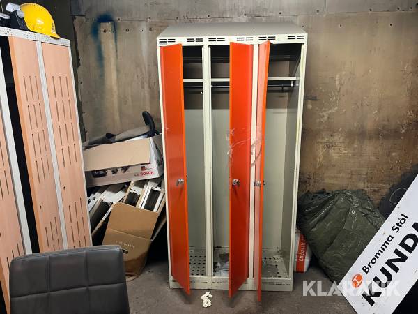 Klädskåp 2 st