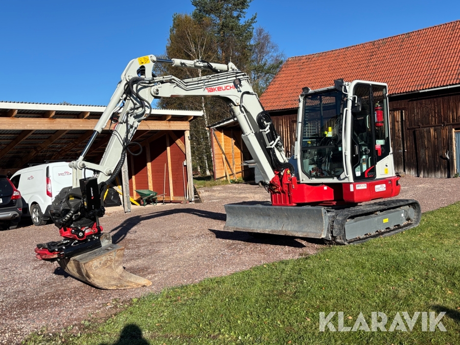 Grävmaskin Takeuchi TB257FR