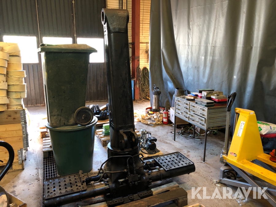 Komplett vridhus John Deere 1710D med pelare  