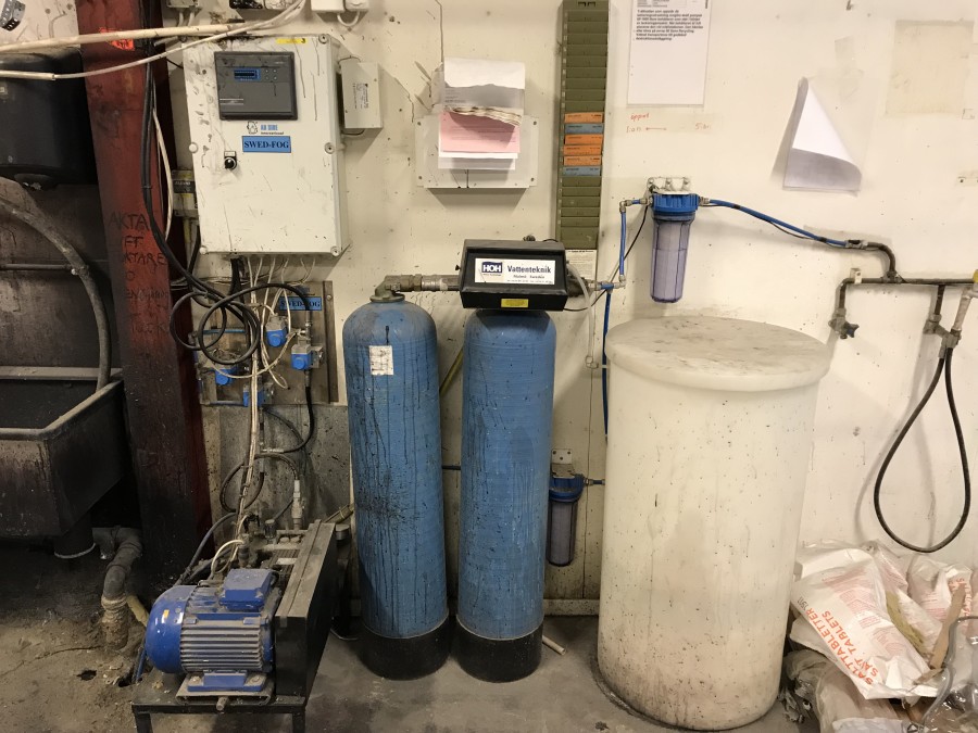 Luftbefuktning anläggning / SWED-FOG