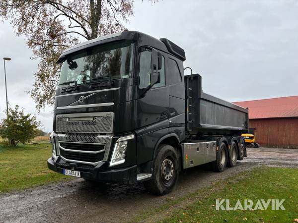 Lastväxlare Volvo FH 540 inklusive flak