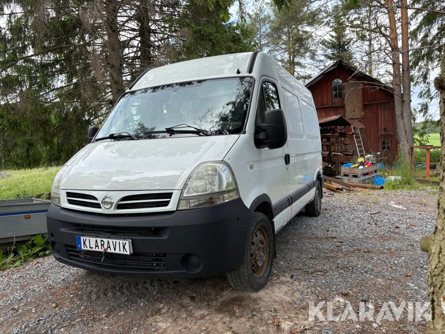 Skåpbil Nissan Interstar dci 120