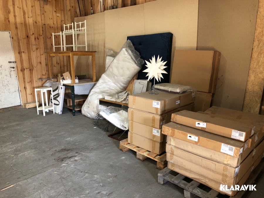 Möbler Parti från konkurs 