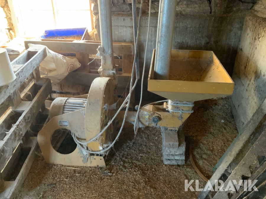 Hammarkvarn med cyklon Skjold