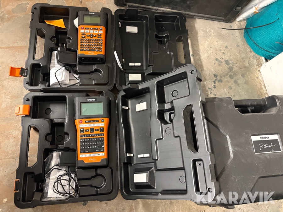 Etikettskrivare Brother E300, E550