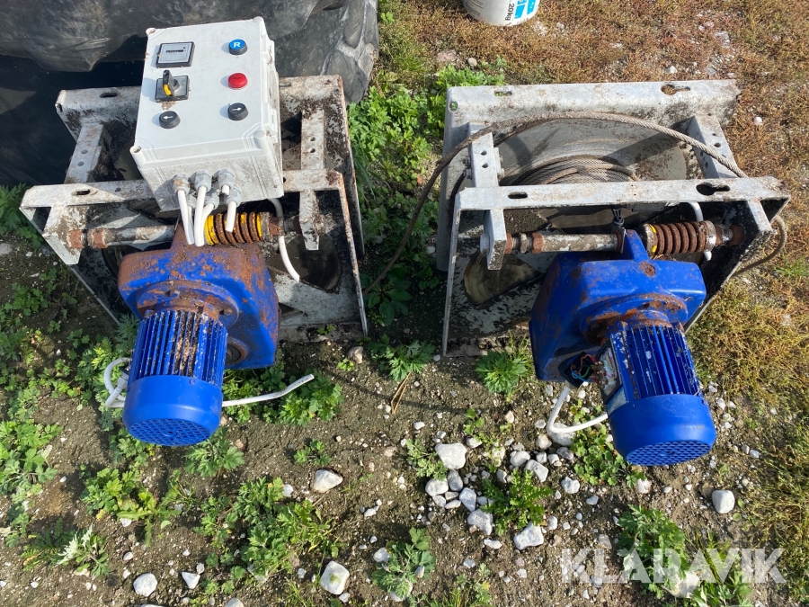 Linspel med vajer Delaval 2st