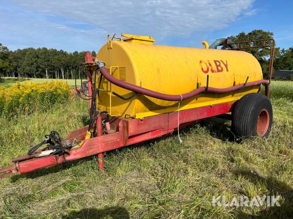 Gödseltunna Olby med skruvpump