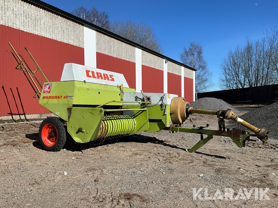 Hårdpress Claas Markant 41, Haninge, Klaravik auktioner