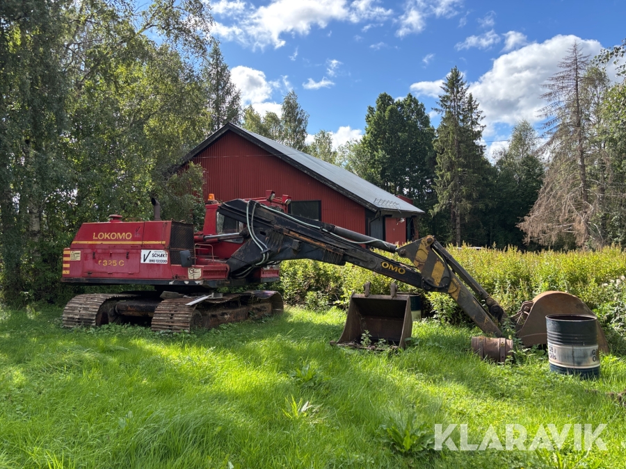 Grävmaskin Lokomo T325C