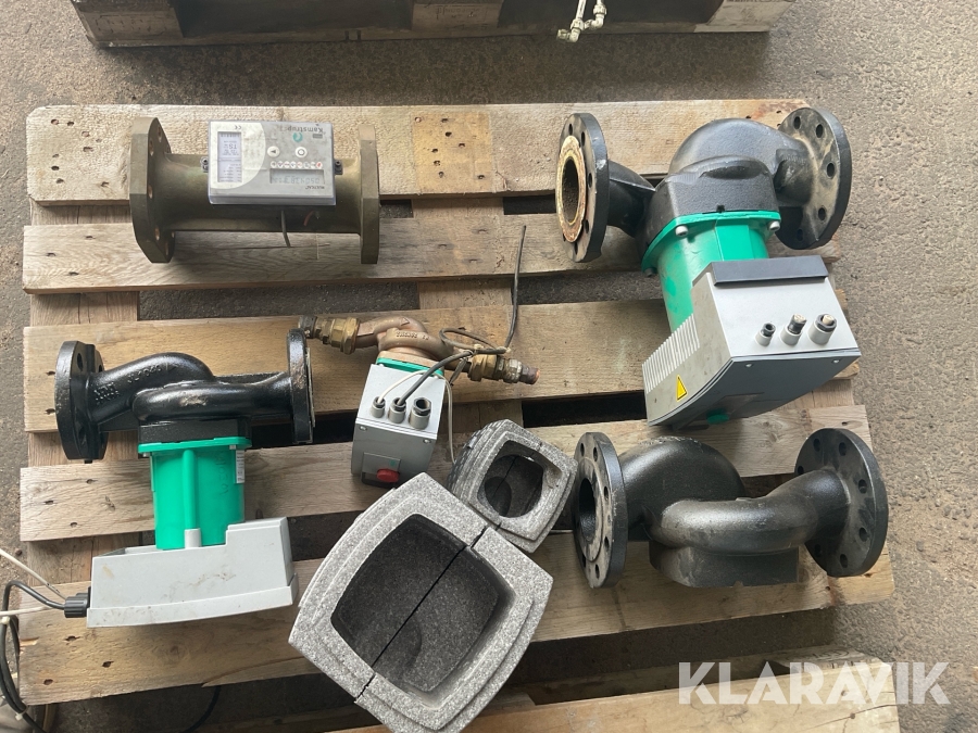 Cirkulationspumpar och flödesmätare Wilo