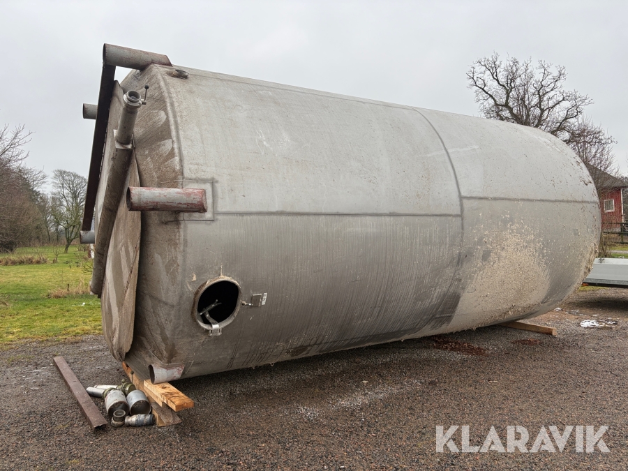 Rostfri fodertank Vaahlo 48 m3