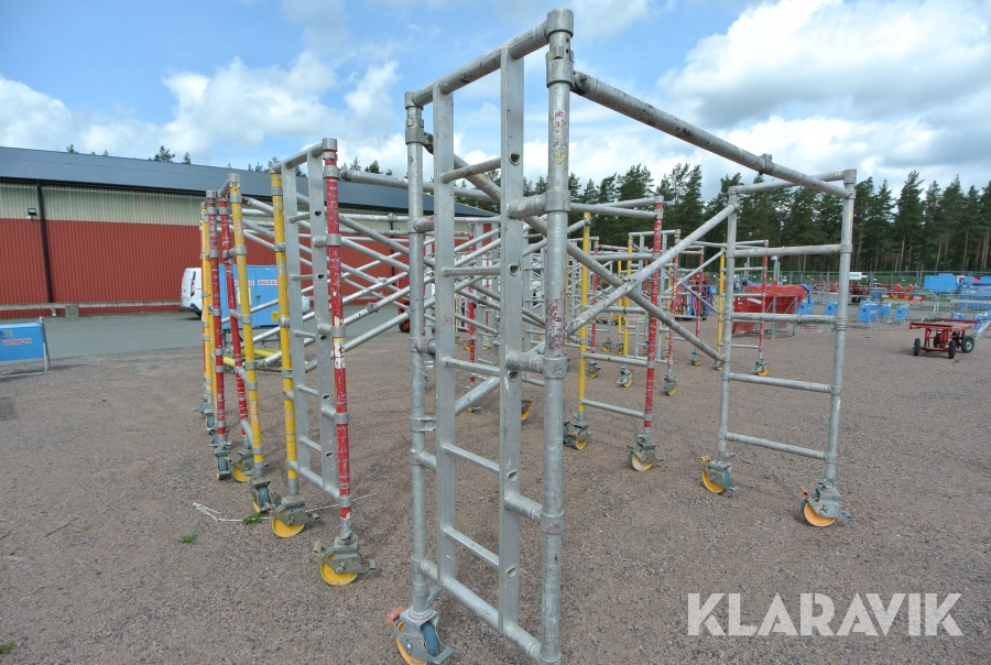 Lättmetallställning bottensektion Instant ZipUp smal 5st