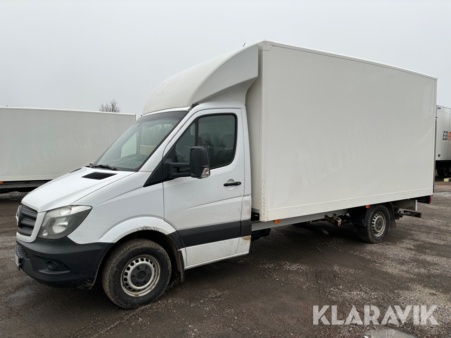 Lätt lastbil Mercedes-Benz Floby Flak Sprinter