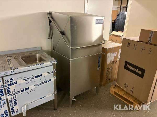 Storköksdisk & Kylmonter Metos WD7 med utrustning