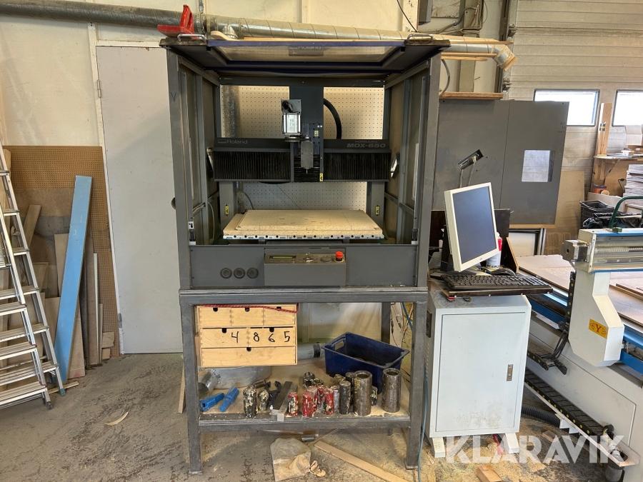 CNC-fräsar 3D Roland MDX-650 - 2 st