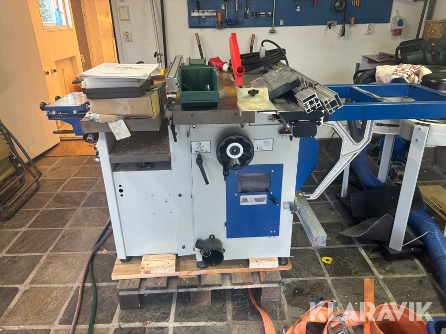 Kombimaskin Hawk ML 353 G / K med spånsug