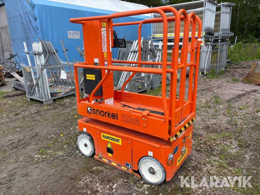 Pelarlift Snorkel TM12