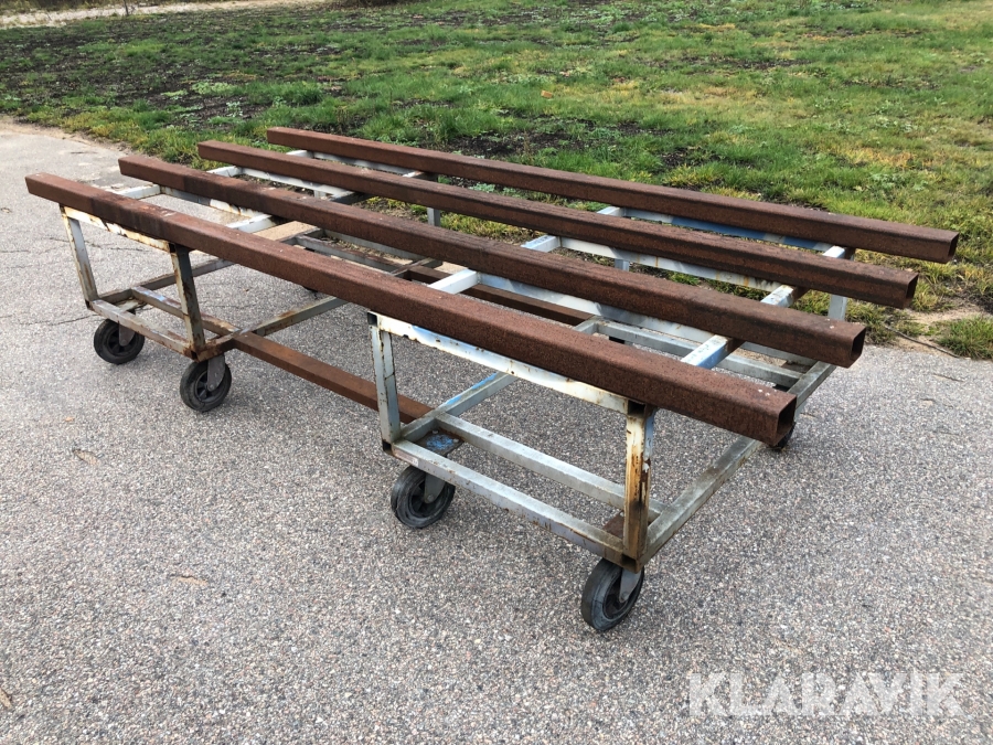 Svetsbord på hjul Färila stålbyggnader