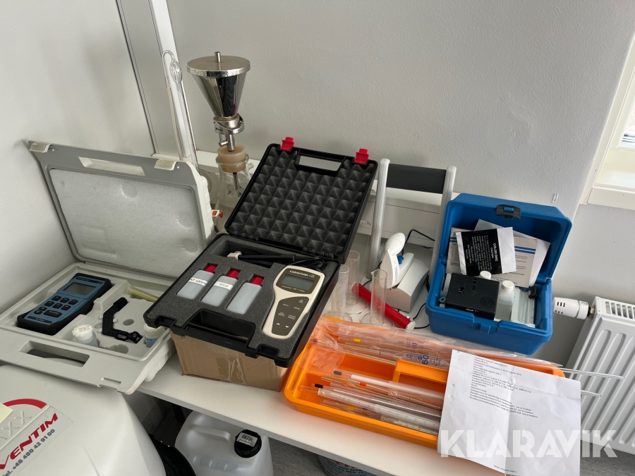 Mätutrustning för vatten