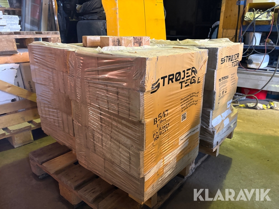 Grått tegel Libra B547 1 pall