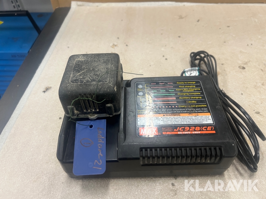 Laddare Max Jc928