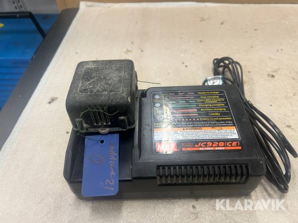 Laddare Max Jc928