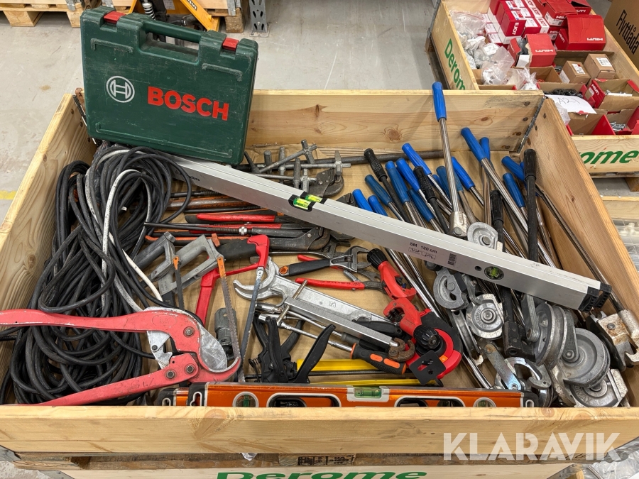 Bockverktyg, handverktyg & tillbehör