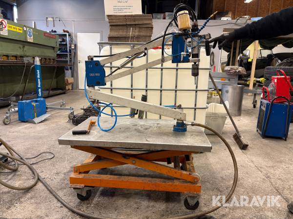 Pneumatisk Gängmaskin Ställning - Ergo Midi