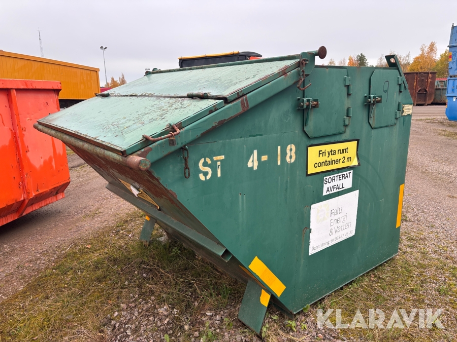 Container B.låångs 4m3