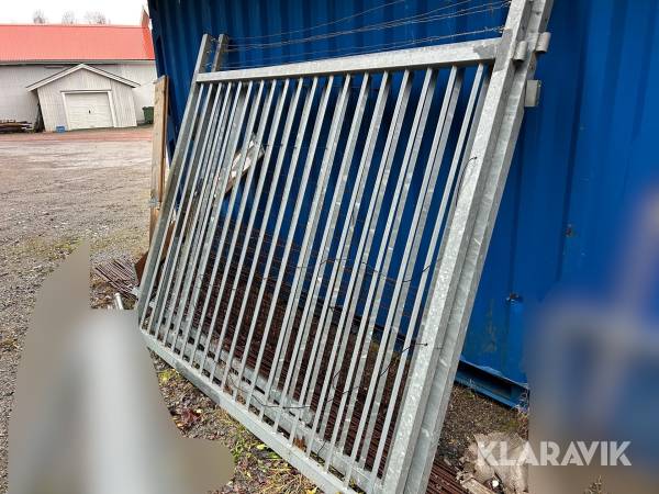 Grindar + grindstolpar