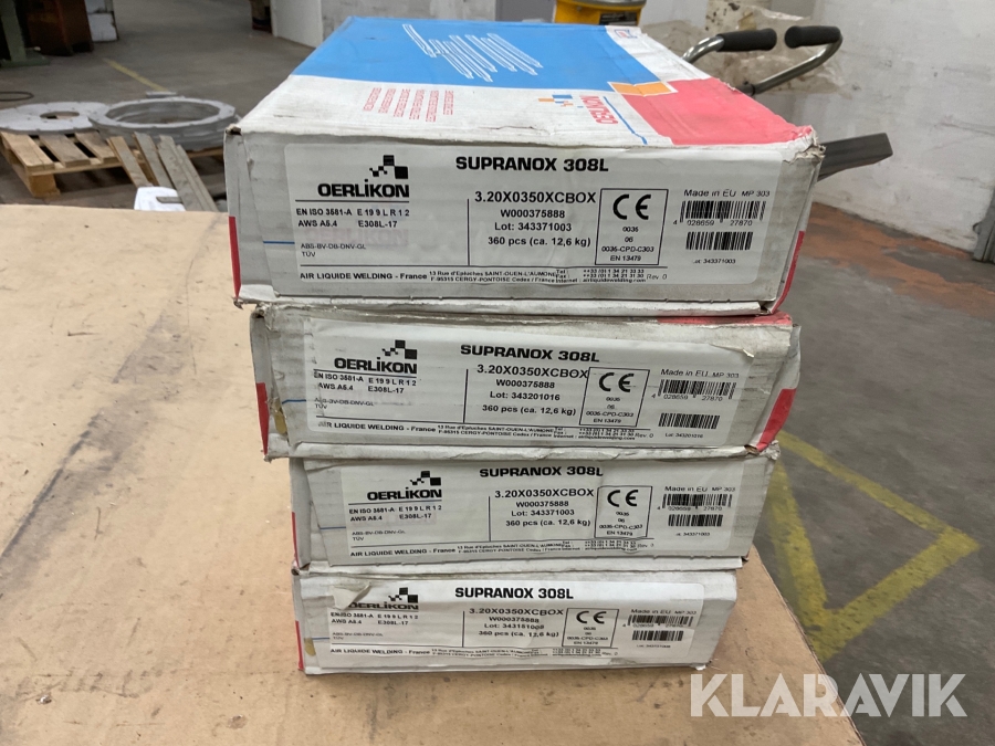 Svetselektroder Oerlikon