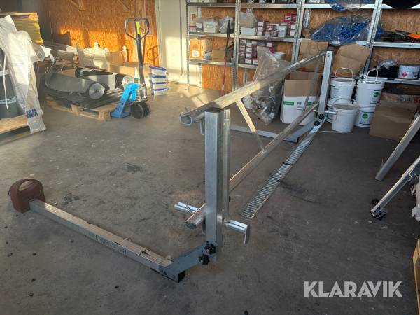 Skyddsräckesystem Alufix Classic för plana tak ca 80 m