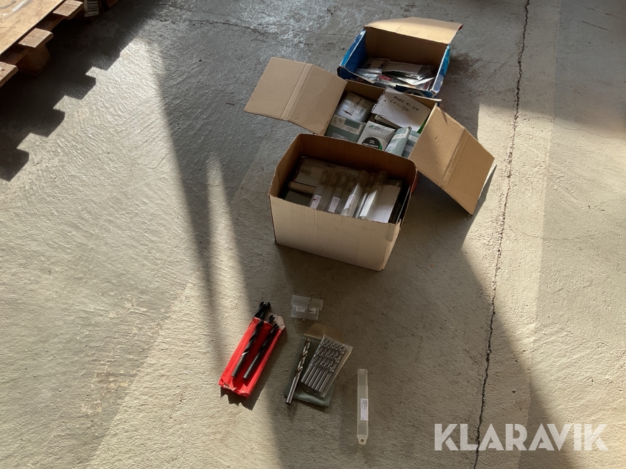 Parti med standardborr Witec